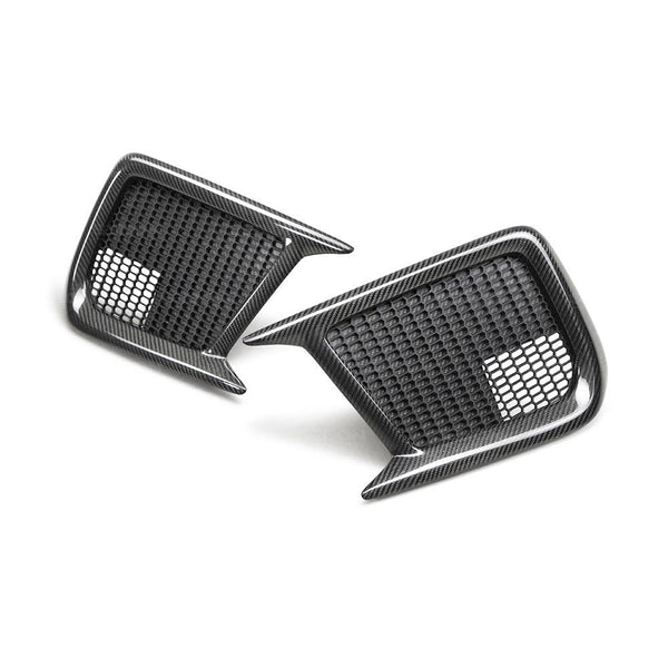 SEIBON CARBON FIBRE FOG LIGHT SURROUND - 2018-2021 SUBARU WRX - STI
