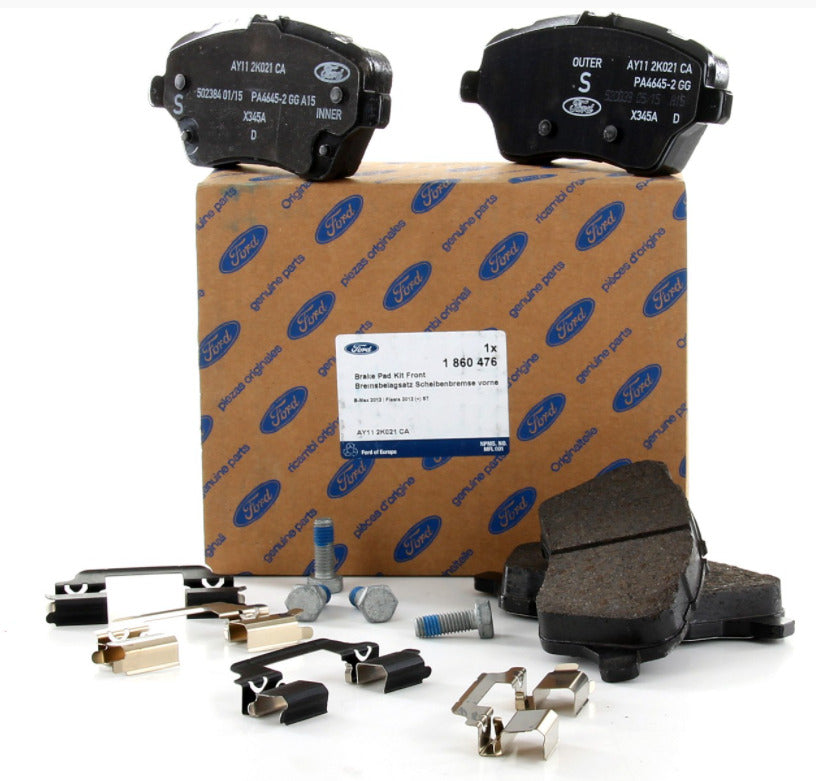 Genuine Ford OEM Brake Pads (FRONT) - Ford Fiesta MK7 ST180/ST200