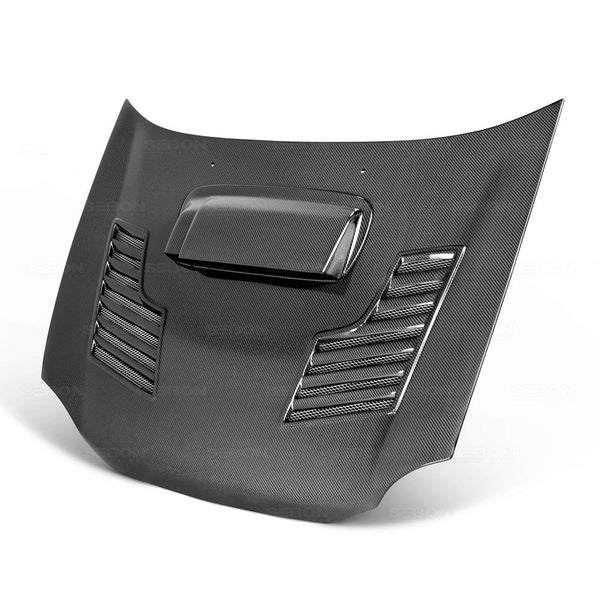 SEIBON CWII-STYLE CARBON FIBRE BONNET - 2002-2003 SUBARU IMPREZA - WRX
