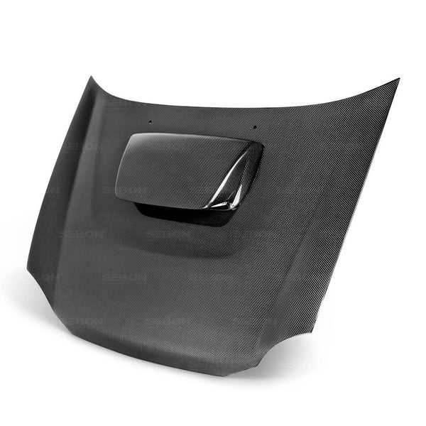 SEIBON OEM-STYLE CARBON FIBRE BONNET - 2002-2003 SUBARU IMPREZA - WRX