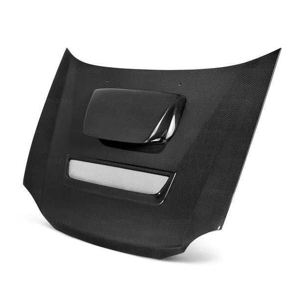 SEIBON RC-STYLE CARBON FIBRE BONNET - 2002-2003 SUBARU IMPREZA - WRX