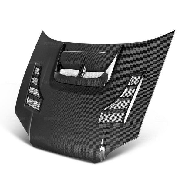 SEIBON CW-STYLE CARBON FIBRE BONNET - 2004-2005 SUBARU IMPREZA - WRX - STI