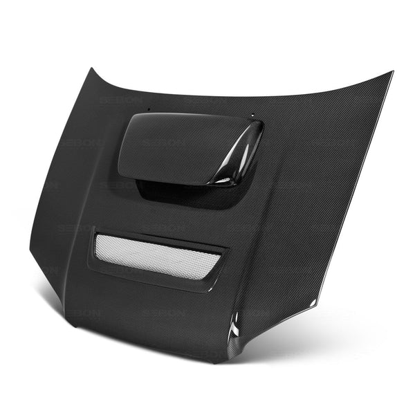 SEIBON RC-STYLE CARBON FIBRE BONNET - 2004-2005 SUBARU IMPREZA - WRX - STI