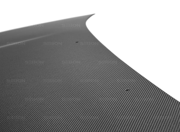 SEIBON RS-STYLE CARBON FIBRE BONNET - 2004-2005 SUBARU IMPREZA - WRX - STI