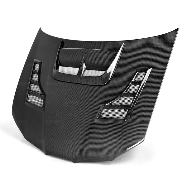 SEIBON CW-STYLE CARBON FIBRE BONNET - 2006-2007 SUBARU IMPREZA - WRX - STI