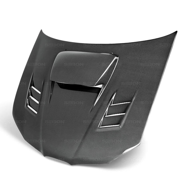 SEIBON CWII-STYLE CARBON FIBRE BONNET - 2006-2007 SUBARU IMPREZA - WRX - STI