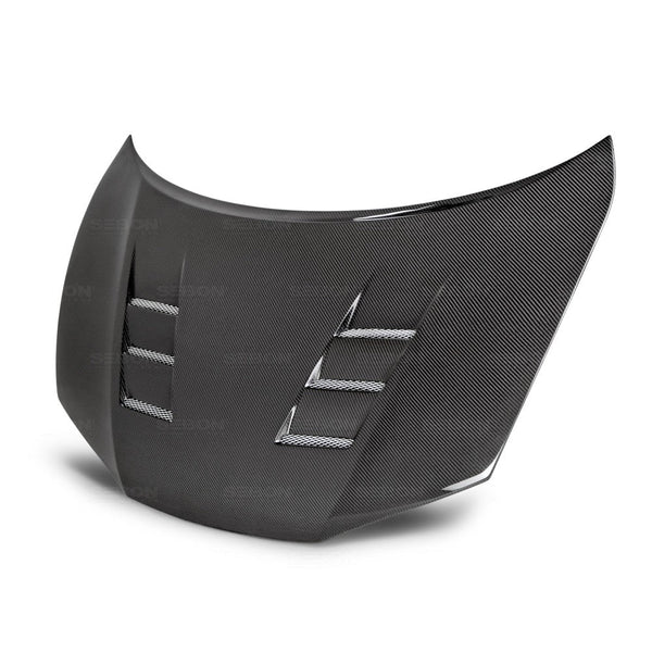SEIBON TS-STYLE CARBON FIBRE BONNET - 2014-2015 HONDA CIVIC COUPE