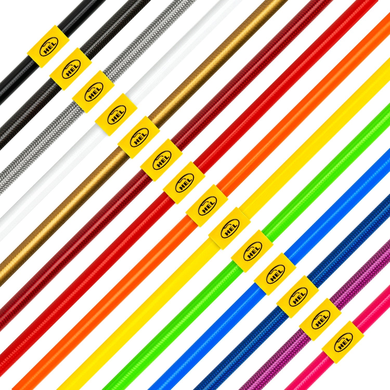 HEL Performance Braided Brake Lines - BMW 7 Series E65 745i (2001-)