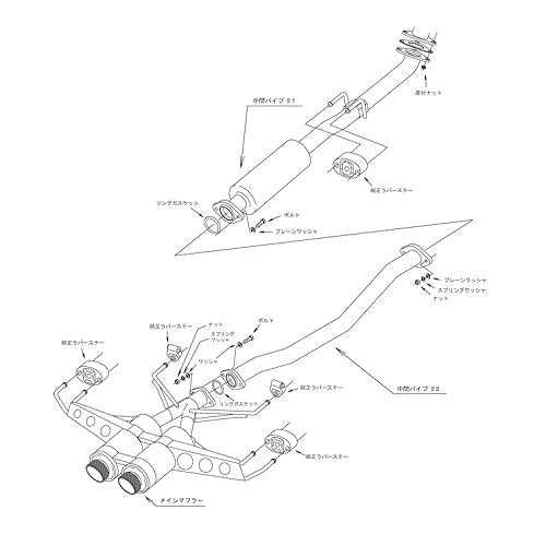 HKS Hi Power Spec-L Resonated Cat Back Exhaust System - Honda Civic Type R FK8 (2017-present)