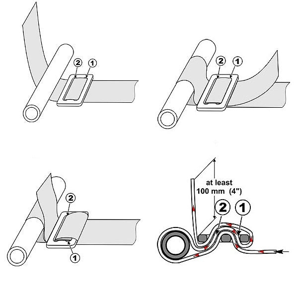 Rival Motorsport 2"/50mm Three Bar Harness Slider (FIA Approved)