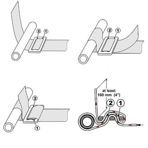 Rival Motorsport 2"/50mm Three Bar Harness Slider (FIA Approved)