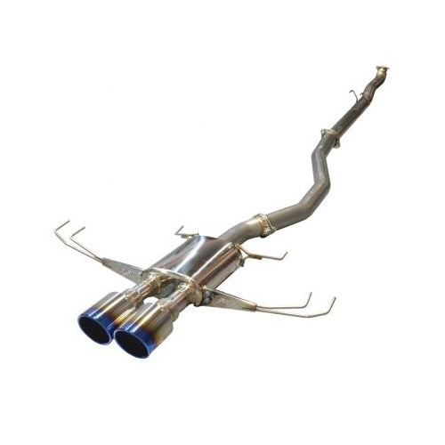 Injen Dual Titanium Non-Resonated Cat Back Exhaust System - Honda Civic Type R FK8 (2017-present)