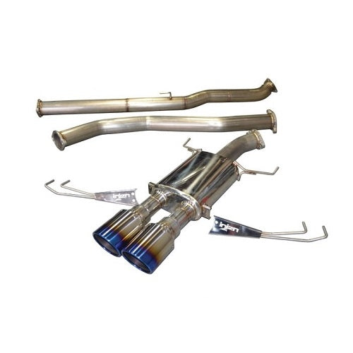 Injen Dual Titanium Non-Resonated Cat Back Exhaust System - Honda Civic Type R FK8 (2017-present)