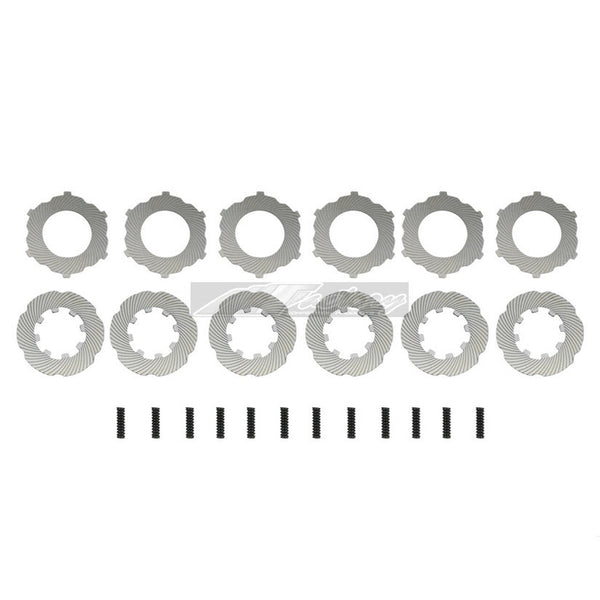 MFactory Metal Plate LSD Differential - Replacement Springs + Plates - 12Pc + Springs - Most Applications