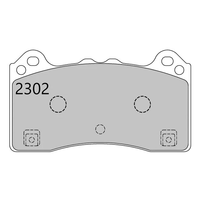 PBS ProRace Performance Brake Pads (FRONT) - Ford Focus RS MK3