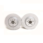 MTEC Performance Dimpled & Grooved Geomet Silver Brake Discs (Rear) - BMW M135i xDrive F40