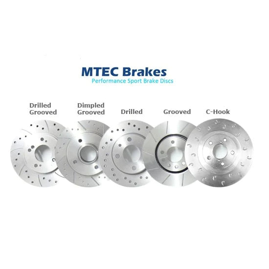 MTEC Performance Brake Discs (Front) 296x32mm - Toyota Supra JZA80