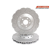 MTEC Performance High Carbon Drilled Brake Discs (Front) 390x36mm - Audi RS6 Quattro C7