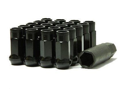 Muteki SR48 Racing Steel Wheel nuts (BLACK/TITANIUM) - M12x1.5