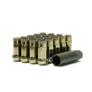 Muteki SR48 Racing Steel Wheel nuts (BLACK/TITANIUM) - M12x1.5
