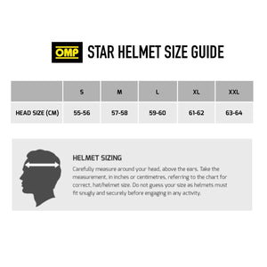 OMP Star Open Face Helmet (ECE Approved) -  Matte Black