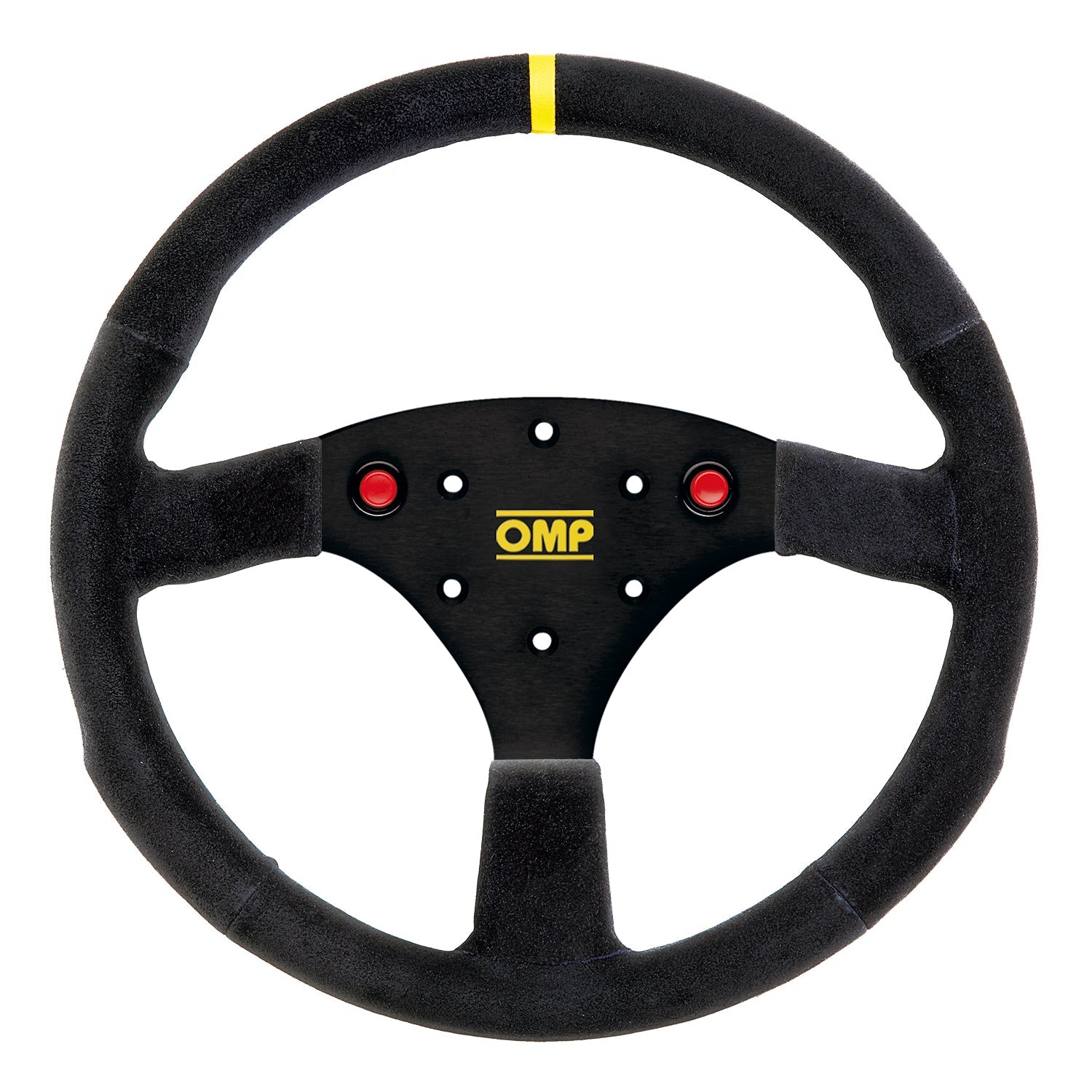 OMP 320 ALU S/SP Flat Steering Wheel - 320mm