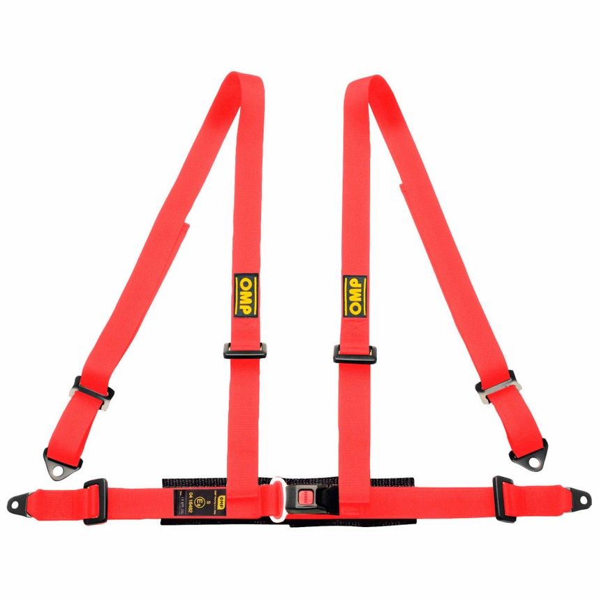 OMP 4M Road 4 Point Bolt In Harness (ECE Approved)