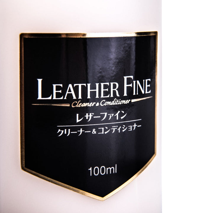 SOFT99 Leather Fine Cleaner & Conditioner