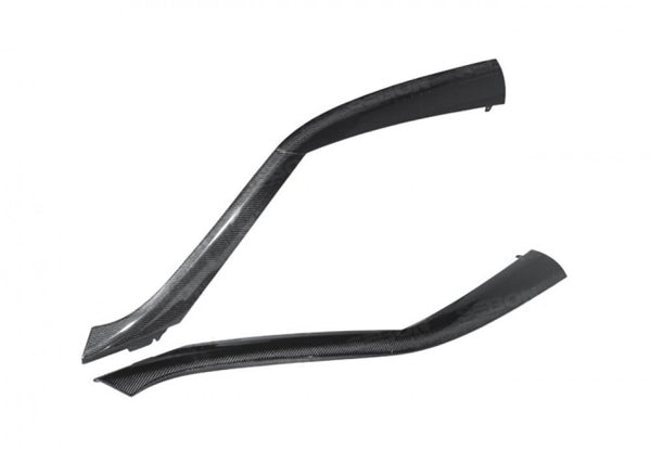 SEIBON CARBON FIBRE FRONT PILLAR BARS - 2009-2020 NISSAN 370Z