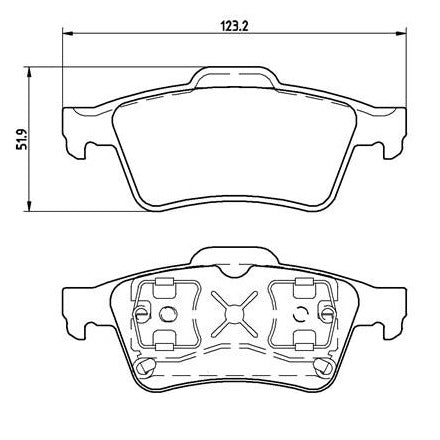 PBS Protrack Performance Brake Pads