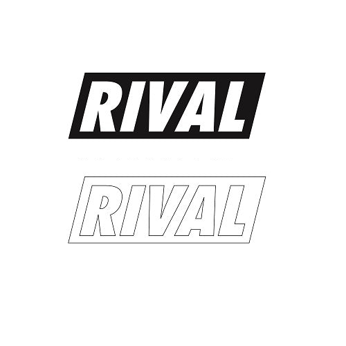 Rival Performance Small Logo Sticker (150mmx70mm)