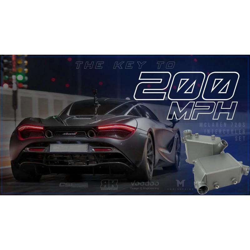 CSF High-Performance Charge Air Coolers for McLaren 720S