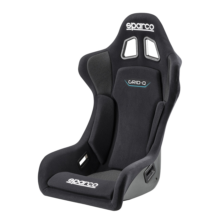 Sparco Grid Q Fibreglass Fixed Bucket Seat (FIA Approved) - Black Cloth