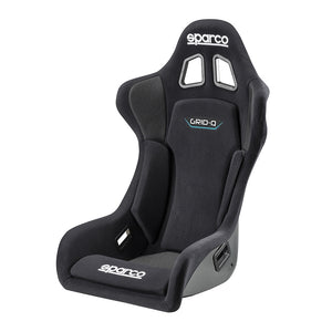 Sparco Grid Q Fibreglass Fixed Bucket Seat (FIA Approved) - Black Cloth