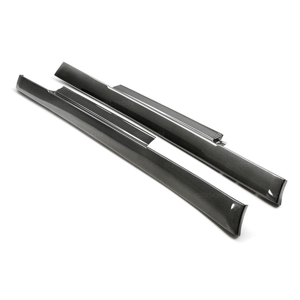 SEIBON OEM-STYLE CARBON FIBRE SIDE SKIRTS - 2009-2016 NISSAN GT-R
