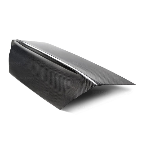 SEIBON C-STYLE CARBON FIBRE BOOT LID - 2003-2007 MITSUBISHI LANCER EVO