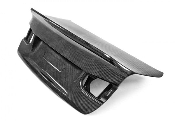 SEIBON CSL-STYLE CARBON FIBRE BOOT LID - 2012-2018 BMW F30 3 SERIES - F80 M3 SALOON (SHAVED)