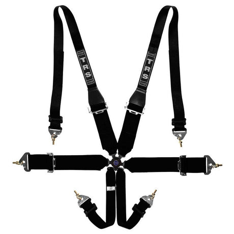 TRS Magnum 6 Point Clip In FHR/HANS Harness (FIA Approved)