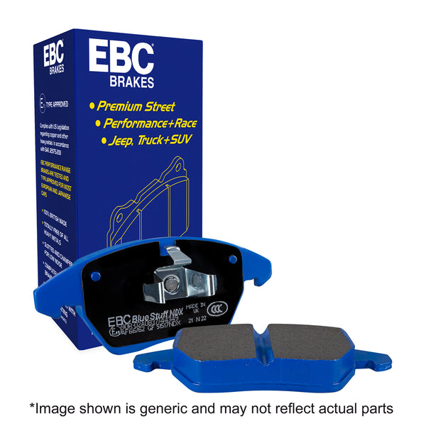 EBC Bluestuff Brake Pads (REAR) - Ford Focus ST MK2