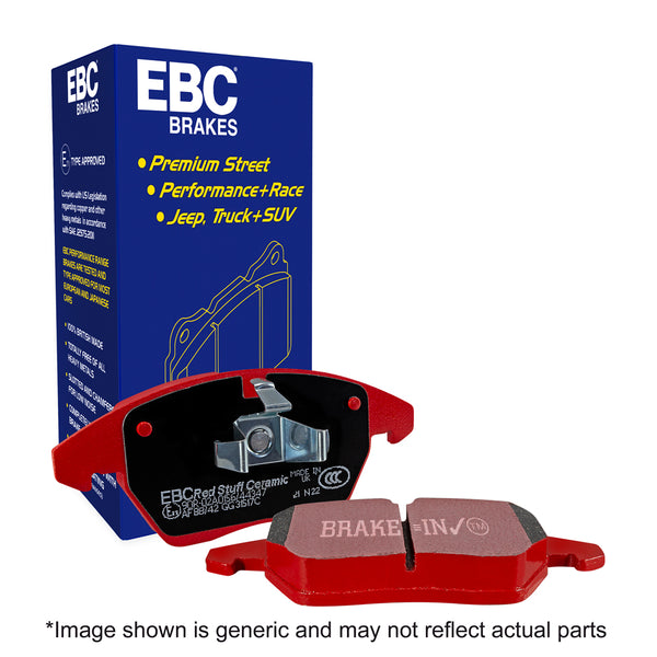 EBC Redstuff Brake Pads (REAR) - Ford Focus ST MK2