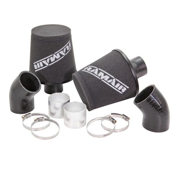 RamAir Twin Cone Air Filter Intake Kit - BMW 135i E82 & 335i E90-E92